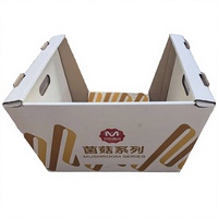 Boîtes de présentation sur comptoir en carton ondulé duplex, personnalisées et imprimées, en matériaux recyclés, RT-Mart