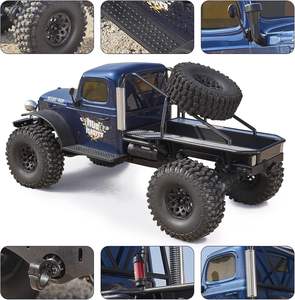 Rochobby FMS 1/10 Atlas RS RC Crawler 4WD, Vehículo <span class=keywords><strong>Todoterreno</strong></span> Estilo Camioneta Retro con Jaula Antivuelco, Auto de Nivel Hobby RTR - Product Image 6