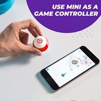 Mini Robot de Codificación (Azul) Educativo para Juegos de Codificación y Aprendizaje Interactivo, Edades 8+, Plástico, Batería Incluida