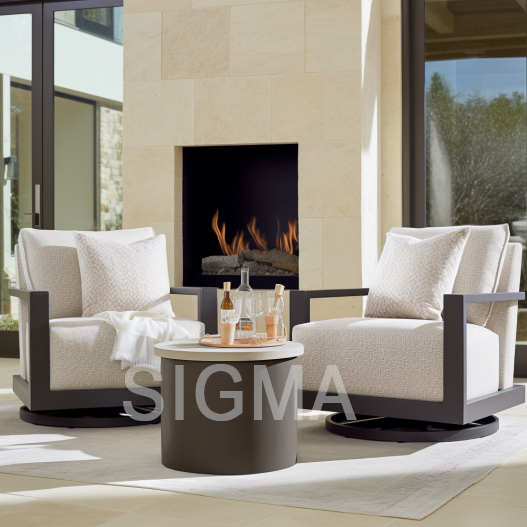 High Quality Luxury Outdoor Furniture  Water Proof Modern Outdoor Furniture Side Table