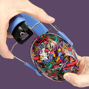 सभी दिन के लिए नरम इयरपैड के साथ पुनः प्रयोज्य फोल्डेबल बच्चे अर्मफ का अध्ययन हल्के वजन कस्टम बच्चों की सुनवाई सुरक्षा - Product Image 2