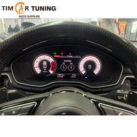 Pantalla de Instrumentos Digitales Estilo RS4 RS5 Compatible con A4 S4 A5 S5 B9 2017-2024, Actualización de Cabina Virtual LCD Digital Estilo RS