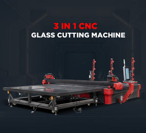 Máquina <span class=keywords><strong>de</strong></span> Corte <span class=keywords><strong>de</strong></span> Vidrio Inteligente con Control CNC, Espesor <span class=keywords><strong>de</strong></span> 3-19 mm, Tamaño Máximo 3660*2440 mm, Carga Automática - Product Image 2