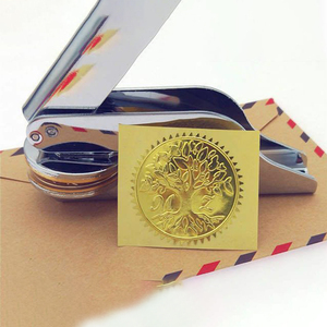 <span class=keywords><strong>Tampon</strong></span> portable en relief de papier, gaufrage de papier de bureau - Product Image 2