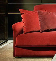 Canapé en velours rouge européen Ensemble cama Mobilier Salon Confort Canapés Estilo Moderne Pour La Maison Canapé de luxe