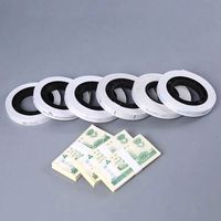 Ruban adhésif pour billets de banque à basse température, solutions bancaires, 30 mm, en papier blanc, pour la fixation de billets de banque