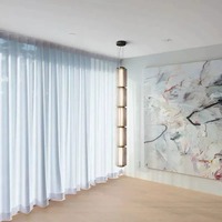 Lustre LED rectangulaire contemporain et moderne de luxe en acier inoxydable et verre gris fumé pour salle à manger et salon