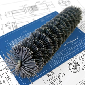 Personalizado de China abrasivo de Nylon <span class=keywords><strong>doble</strong></span> espiral <span class=keywords><strong>tubo</strong></span> cepillos - Product Image 2