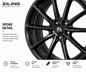 Rines Monobloque Personalizados de Aleación de Aluminio Forjado de Lujo ZL para Porsche <span class=keywords><strong>Macan</strong></span> 95B GTS Turbo de 18 y <span class=keywords><strong>21</strong></span> Pulgadas - Product Image 4