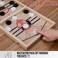 Jeu de Hockey de Table Foosball Winner, Jeu de Plateau Interactif Parent-Enfant, Jeu de Lancer Rapide de Coupes, Jouets
