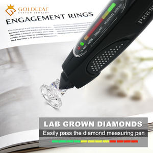 Anillo de Lujo Chapado en Oro de 18K con Diamante Cultivado en Laboratorio Goldleaf, Corte Ovalado, para Mujer, Certificado IGI - Product Image 4