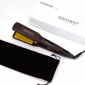 Fast Result Hair Using Heat Tool Not-damage-hair Straighteners Professional Long-Lasting Smooth Titanium Flat Iron
