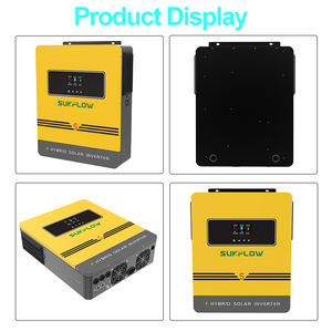 SUKFLOW 6.5kw hybride solaire 230v batterie au lithium 6500w <span class=keywords><strong>Soler</strong></span> système domestique alimentation monophasé avec onduleur à onde sinusoïdale intégré - Product Image 2