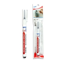 Marqueur à tête longue et embout profond pour carrelage, marqueur extra long à base d'huile pour travaux de menuiserie et installation de salles de bain 21 mm