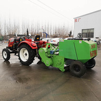Machine à emballer, pour balles de blé, paille silencieuse, tracteur pour gazon, rouleau