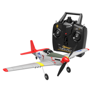 Petit avion RC <span class=keywords><strong>P51D</strong></span>, envergure 400 mm, 4 canaux, prêt à voler, avion gyroscopique, système de stabilisation à 6 axes - Product Image 6