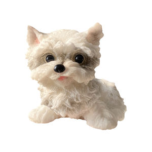 Juguete de simulación TPR: Decoración artesanal de cachorro dibujado a mano, meme de Chihuahua y Schnauzer, juguete de descompresión para aliviar la irritabilidad. - Product Image 6