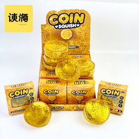 Bestseller – Jouet Squishy en Maltose en forme de pièce d'or de 8 cm, style Dollar US, à récupération lente, de haute qualité, cadeau anti-stress