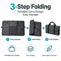 Sac de transport pliable OEM personnalisé, imperméable, pour tapis de change, sac humide/sec, organisateur d'équipement de natation en eau libre et de surf, pour l'extérieur