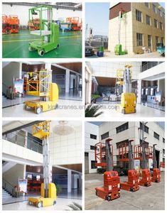 Almacén interior 6m 8m 10m 12m autopropulsado aleación de aluminio elevador hidráulico plataforma de trabajo aéreo limpieza Ventana de construcción - Product Image 6