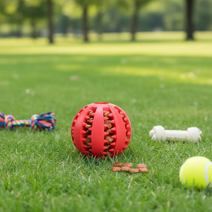 <span class=keywords><strong>Jouet</strong></span> pour animaux de compagnie, balle en caoutchouc solide pour <span class=keywords><strong>chien</strong></span>, anti-ennui, pour le nettoyage des dents, avec remise avantageuse - Product Image 2