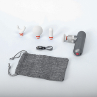 Mini pistolet de massage 2025 nouveau design pour les vibrations des tissus profonds du corps avec étui de transport