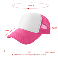 Casquettes de camionneur personnalisées OEM pour fabricants, casquettes de sport, logo personnalisé, broderie 3D, logo imprimé, casquettes de camionneur vierges à 5 panneaux en maille et mousse