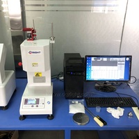 Medidor de Índice de Flujo de Fusión Digital Automático ASTM D1238, Probador de Tasa de Flujo de Fusión de Polímeros MFR MFI para Pruebas de Termoplásticos y Plásticos