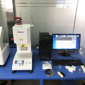 Termoplásticos do instrumento do ponto de derretimento de ASTM D1238 derretem o índice do fluxo Verificador do caudal do derretimento do polímero para o plástico