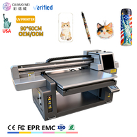 Impresora UV de Cama Plana de Inyección de Tinta 9060, Procesamiento de Producción en Masa para Carcasas de Teléfono, Láminas Acrílicas, Tableros de Madera, Máquina Impresora de Adhesivos