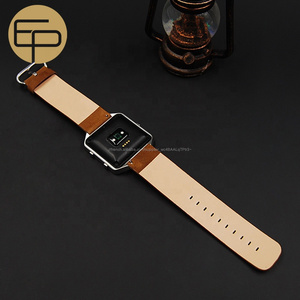 protection boîtier en acier inoxydable à dégagement rapide qualité véritable cuir véritable bande de <span class=keywords><strong>montre</strong></span> pour <span class=keywords><strong>fitbit</strong></span> <span class=keywords><strong>blaze</strong></span> - Product Image 6