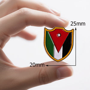 Etiqueta engomada del metal de <span class=keywords><strong>Jordan</strong></span> Stock listo para el escudo de armas del teléfono de <span class=keywords><strong>Jordan</strong></span> Case Varios diseños Esmalte Pin Metal Etiqueta engomada del teléfono celular - Product Image 4