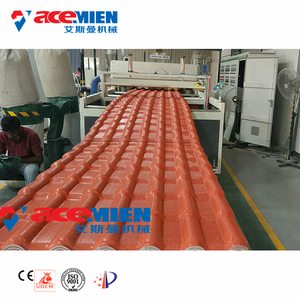 Ligne de production de tôles de toiture en PVC, machine à toiture en ASA UPVC à 4 couches, ligne de production de tuiles en plastique PVC - Product Image 5