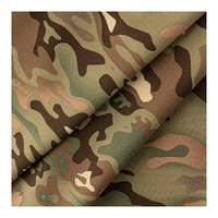 Tissu Ripstop Imperméable Anti-Déchirure CVC 60/40 Imprimé Camouflage Jordan CP pour Vêtements Tactiques