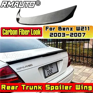 Aileron arrière pour Mercedes-Benz W211 Classe E E200 E260 2003-2007, pièce extérieure, modification du spoiler du coffre arrière - Product Image 2