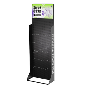 Scaffale di Merchandising professionale per negozi approvato espositori in ferro misto e legno - Product Image 1