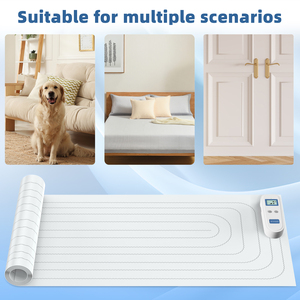 충전식 전기 충격 애완 동물 훈련 매트 방수 실내 소파 및 침대 구충제 장비 개와 고양이를위한 스캣 매트 - Product Image 4