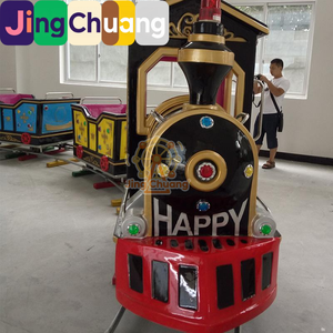 Tren Pequeño de Dibujos Animados JingChuang, sin Rieles, para Turismo al Aire Libre, Construcción de Metal y Fibra de Vidrio, para Edades de 0 a 15 Años - Product Image 3