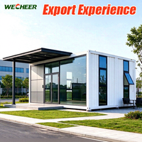 Wecheer – Maison conteneur préfabriquée en gros, conteneur modulaire pliable en kit, hébergement pour camp de terrain
