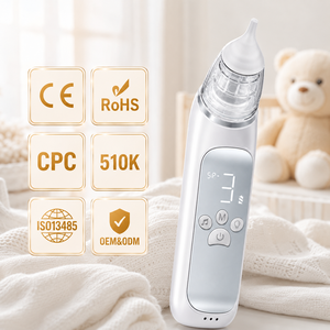 Aspirateur nasal pour bébé, nettoyeur de nez, aspirateur nasal, extracteur de mucus, machine d'aspiration pour bébés et adultes - Product Image 1