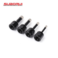 SUBORUI M14 6mm-120mm Foret à noyau de diamant Brasé Sous Vide Carrelage Dry Hole Saw Cutter pour Marbre Béton Personnalisé OEM Support