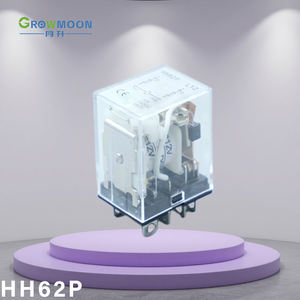 GrowmoonリレーHH62P小型産業用コントロールAC <span class=keywords><strong>220V</strong></span>ベースなし - Product Image 1