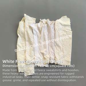 Trapos de lana blanca de 18.8 kg para uso industrial marino, trapos de algodón de 10 kg, trapos de lana blanca tejida para pintores, para limpieza - Product Image 2