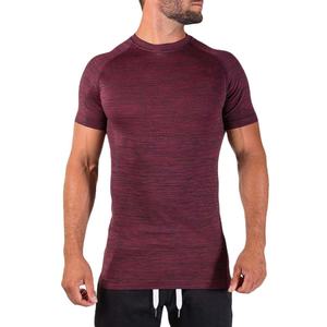Camisetas de Alta Calidad al por Mayor, Ropa Deportiva para Hombre, Camisetas de Manga Corta de Secado Rápido, Camisetas sin Costuras - Product Image 2