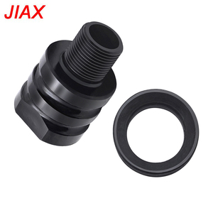 Convertisseur en acier usiné CNC <span class=keywords><strong>de</strong></span> précision pour la modification des systèmes d'échappement, joint fileté <span class=keywords><strong>de</strong></span> 5/8 po ID à 1/2 po OD - Product Image 4