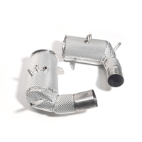 Downpipe Catalítico de Alto Flujo de 200 Celdas de Grado de Competición para Porsche 992 Carrera S 3.0T, Mejora de Rendimiento del Escape Deportivo