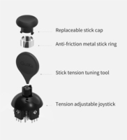 Manette de jeu GuliKit NS55 à tension réglable TMR pour PS4 PS5, stick NS55 pour Switch Pro, accessoires de jeu pour Xbox Series