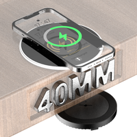 Chargement sans fil Base invisible Chargeur sans fil caché sous le bureau Téléphone universel Chargeur sans fil longue distance Personnalisé