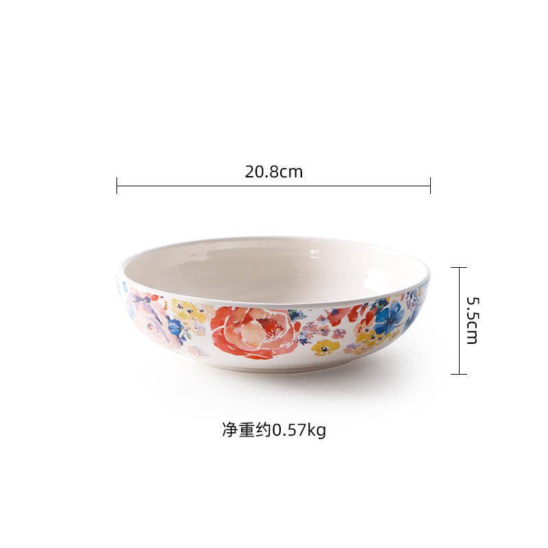 8 inch deep plate