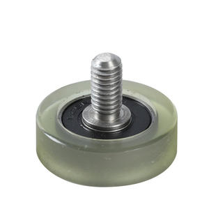 Poliüretan POM naylon PU plastik kauçuk kaplı kaplı rulman kasnakları 608ZZ 60 - Product Image 4